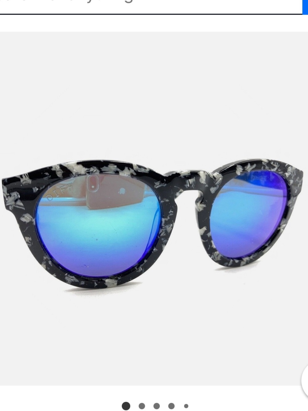 Diff Eyewear Blue Tortoise